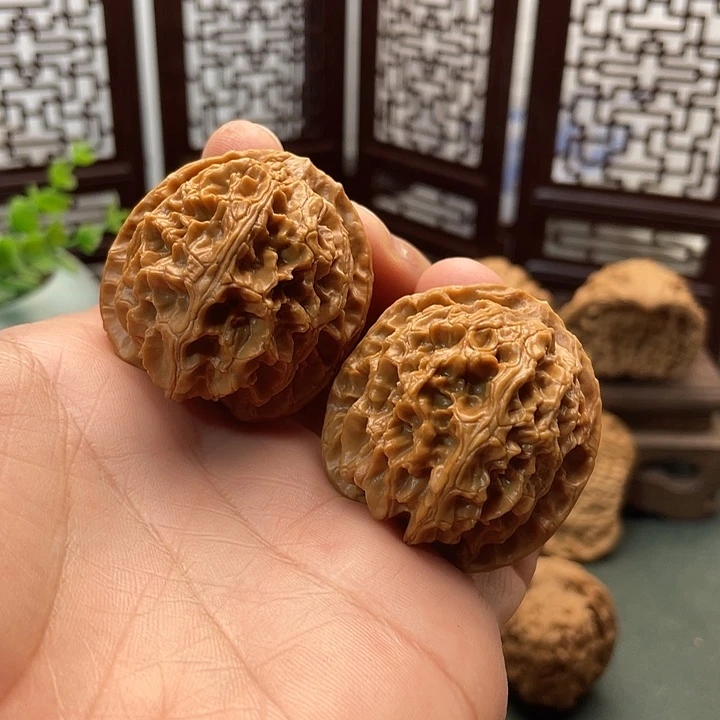 文玩核桃把件苹果