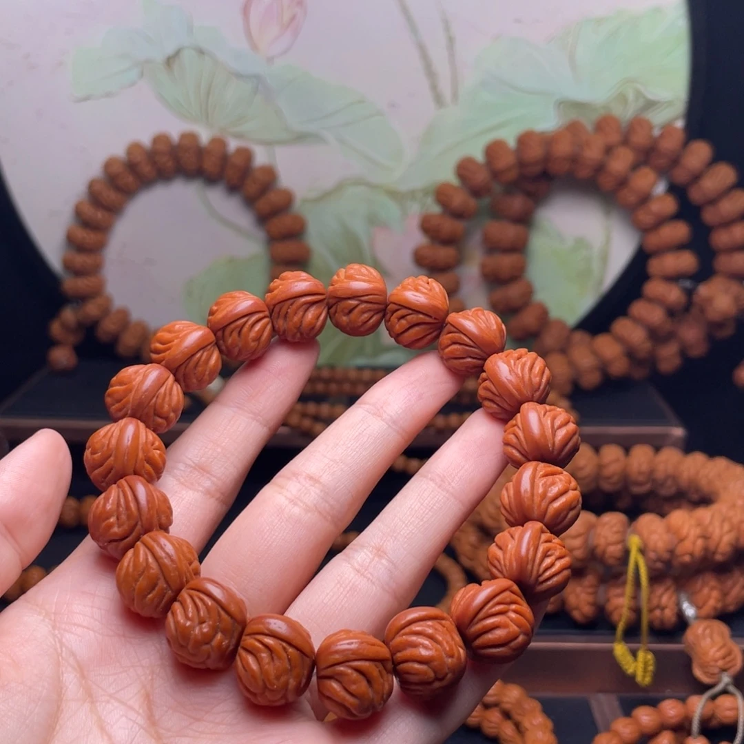 吊坠桃核15红魔爆肚