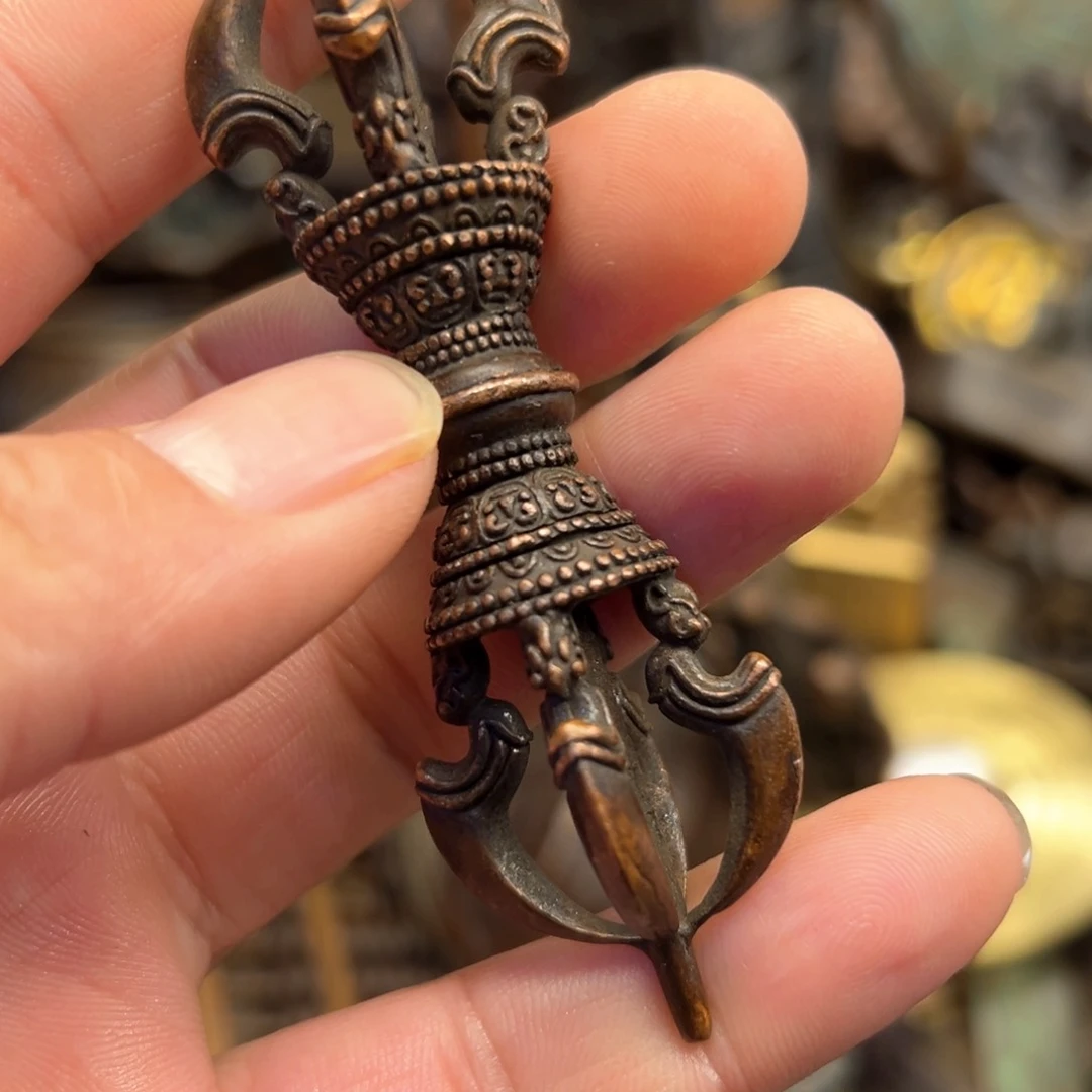 铜摆件欢迎欢迎你