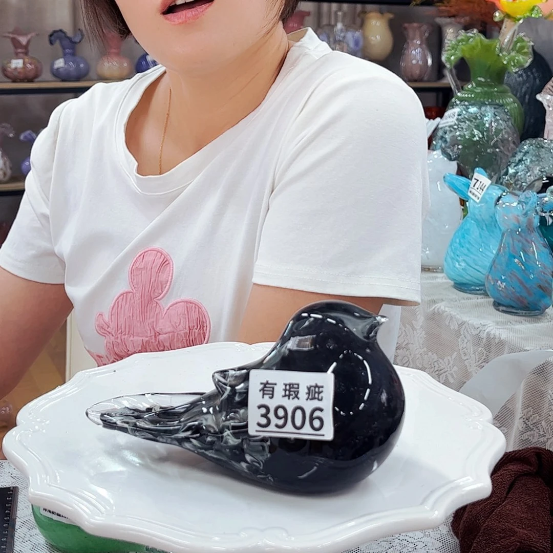 ?**?3906嘴瑕 家悦琉璃摆件福利