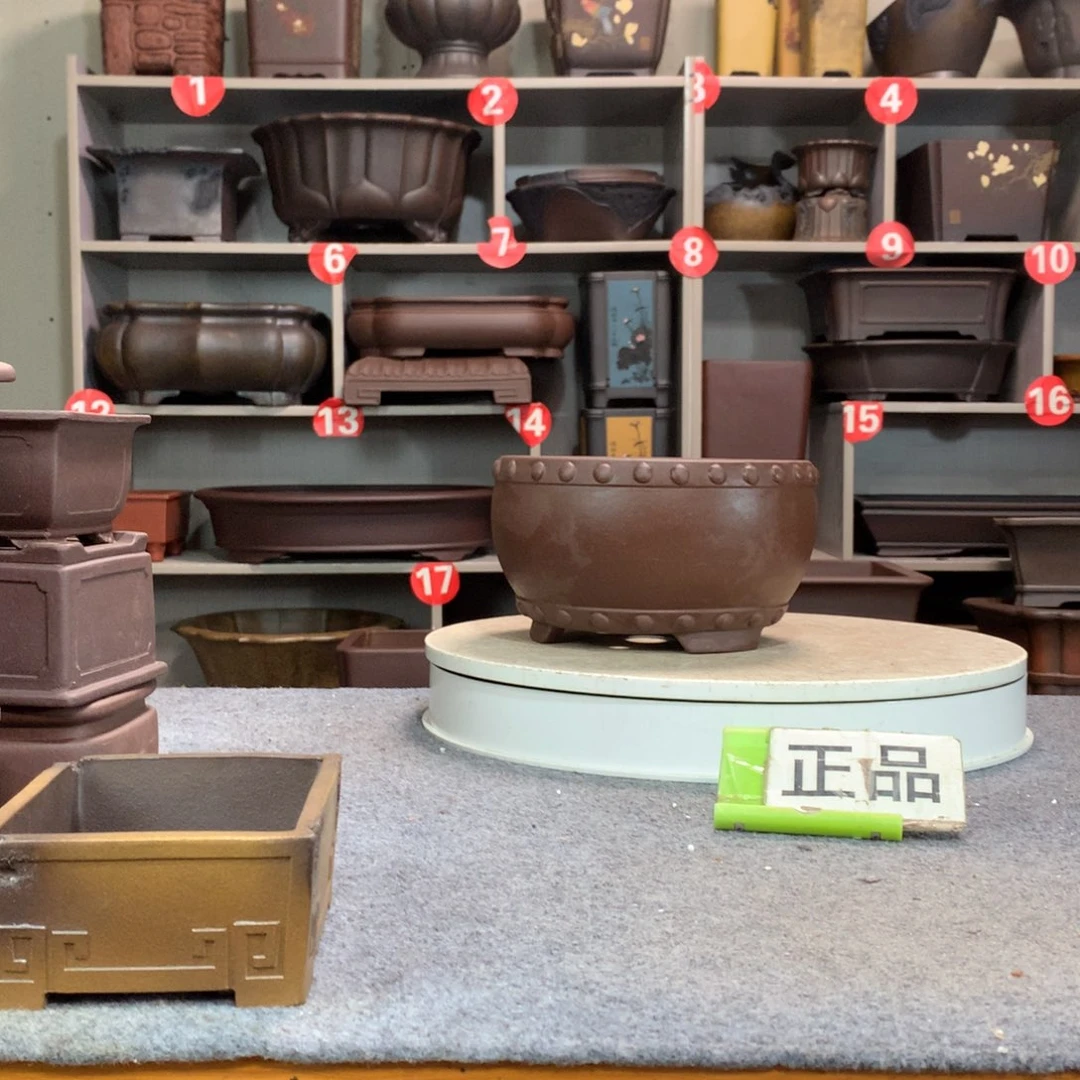 宜兴紫砂花盆正品