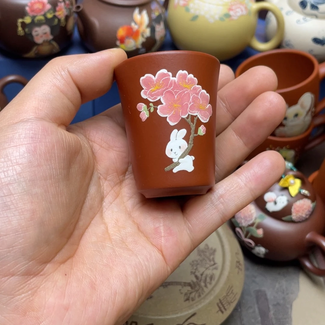 茶杯紫砂紫砂主人杯50cc