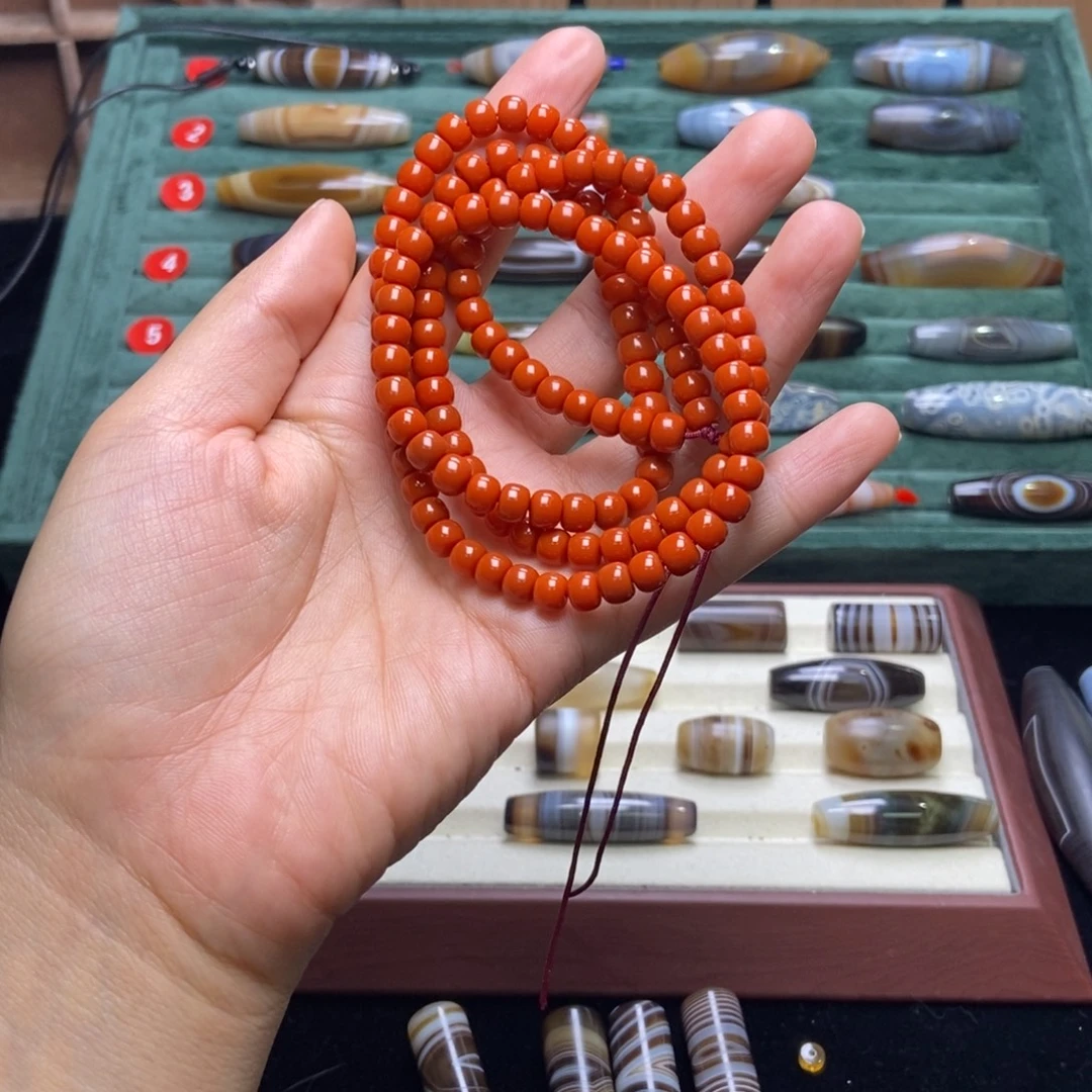 百***忌玛瑙/玉髓未镶嵌颈饰