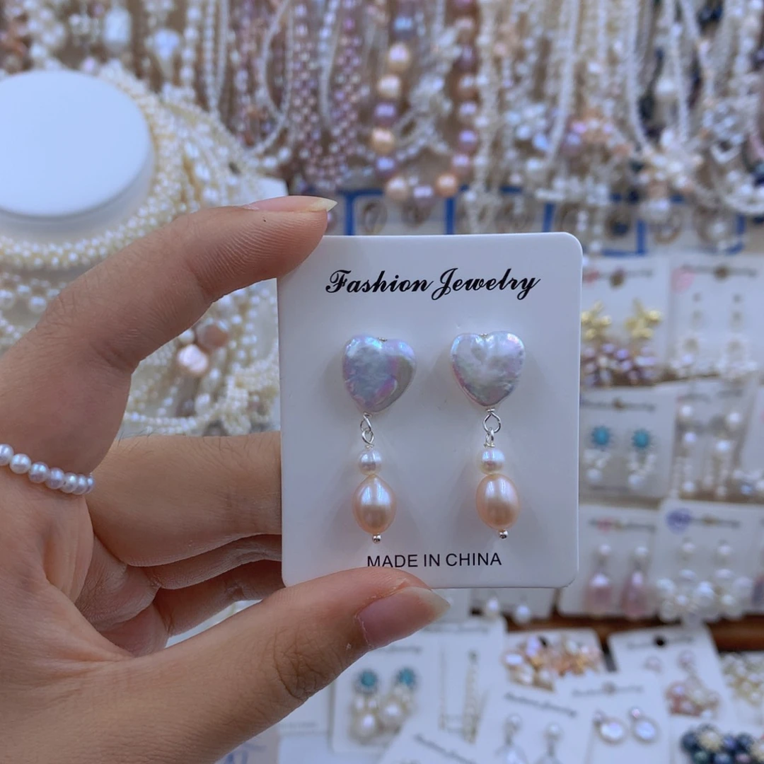 淡水珍珠合金颈饰