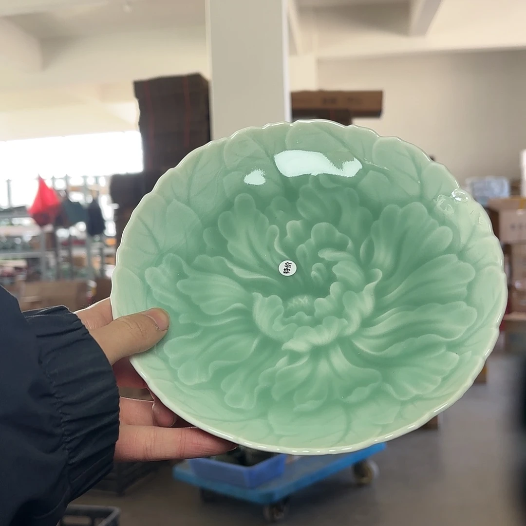 龙泉云间青瓷小米茶器