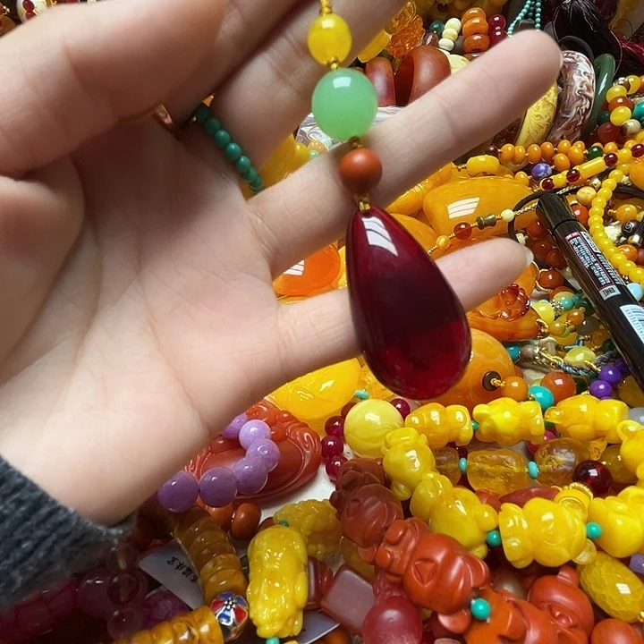 树脂制品2519水滴挂件