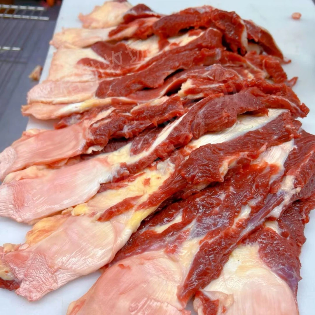 【呼伦贝尔南屯牛雪花大亮筋】天然散养牛 大亮筋 直播间称重为准