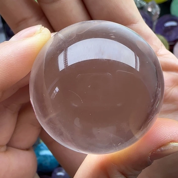 未镶嵌珠宝半成品水晶3.93厘米