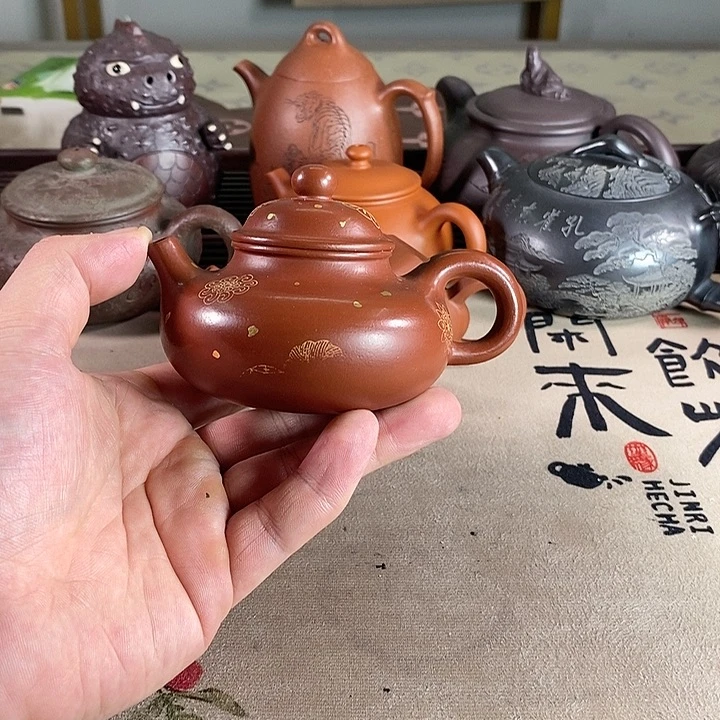 茶壶紫砂紫砂的微瑕