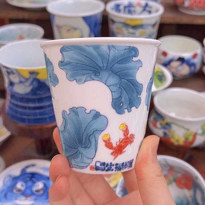 无盖款瓷可乐杯呵呵