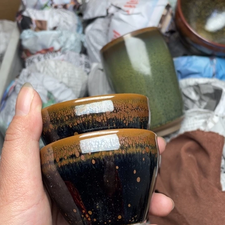 茶盏建窑建盏主人杯