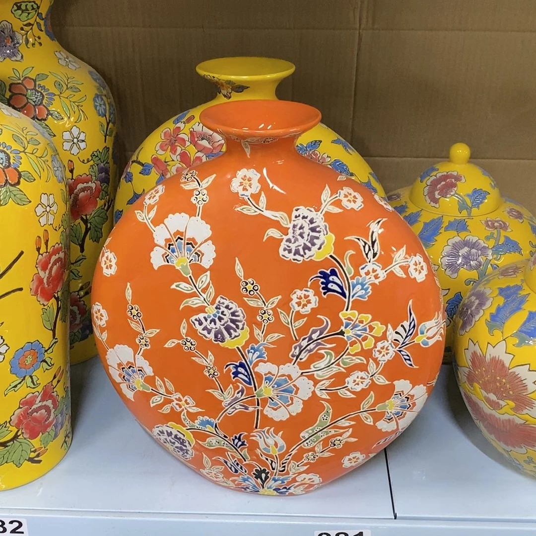 瓶宽****7两国花瓶摆件花瓶