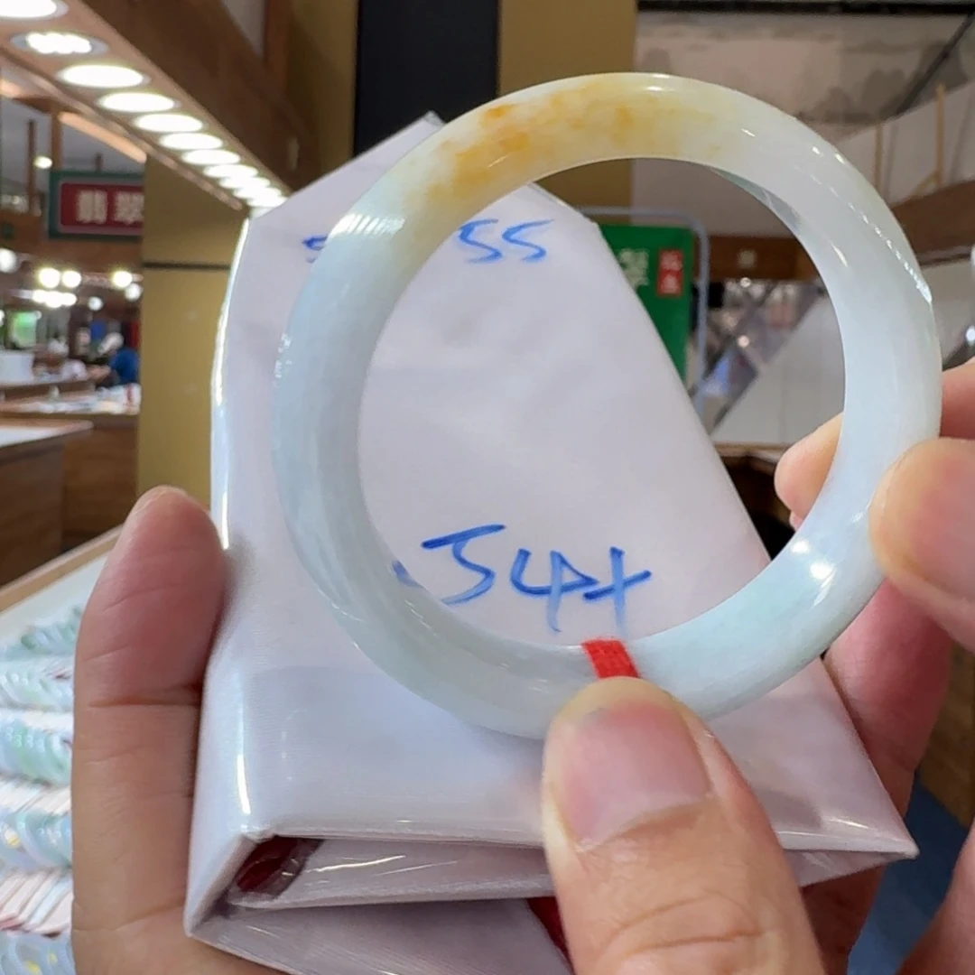 翡翠手镯未镶嵌纯天然缅甸翡翠A货