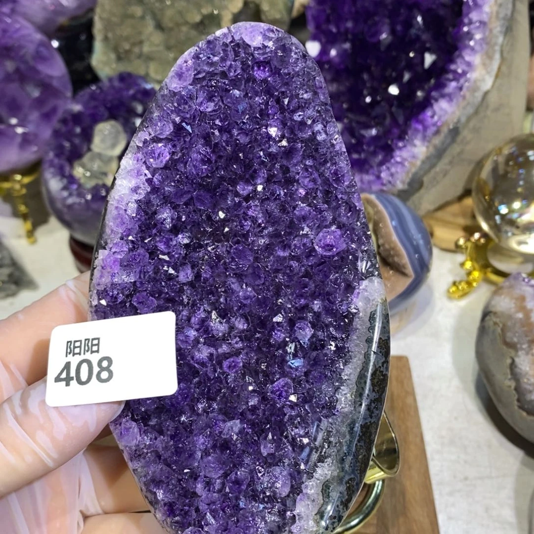 紫晶未镶嵌大型摆件（非配饰）