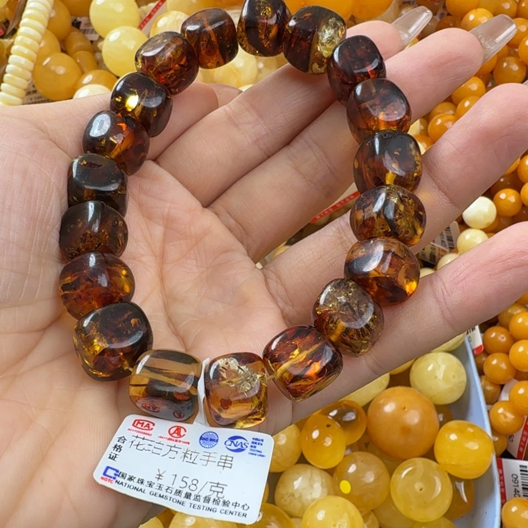 琥珀未镶嵌珠宝奇石