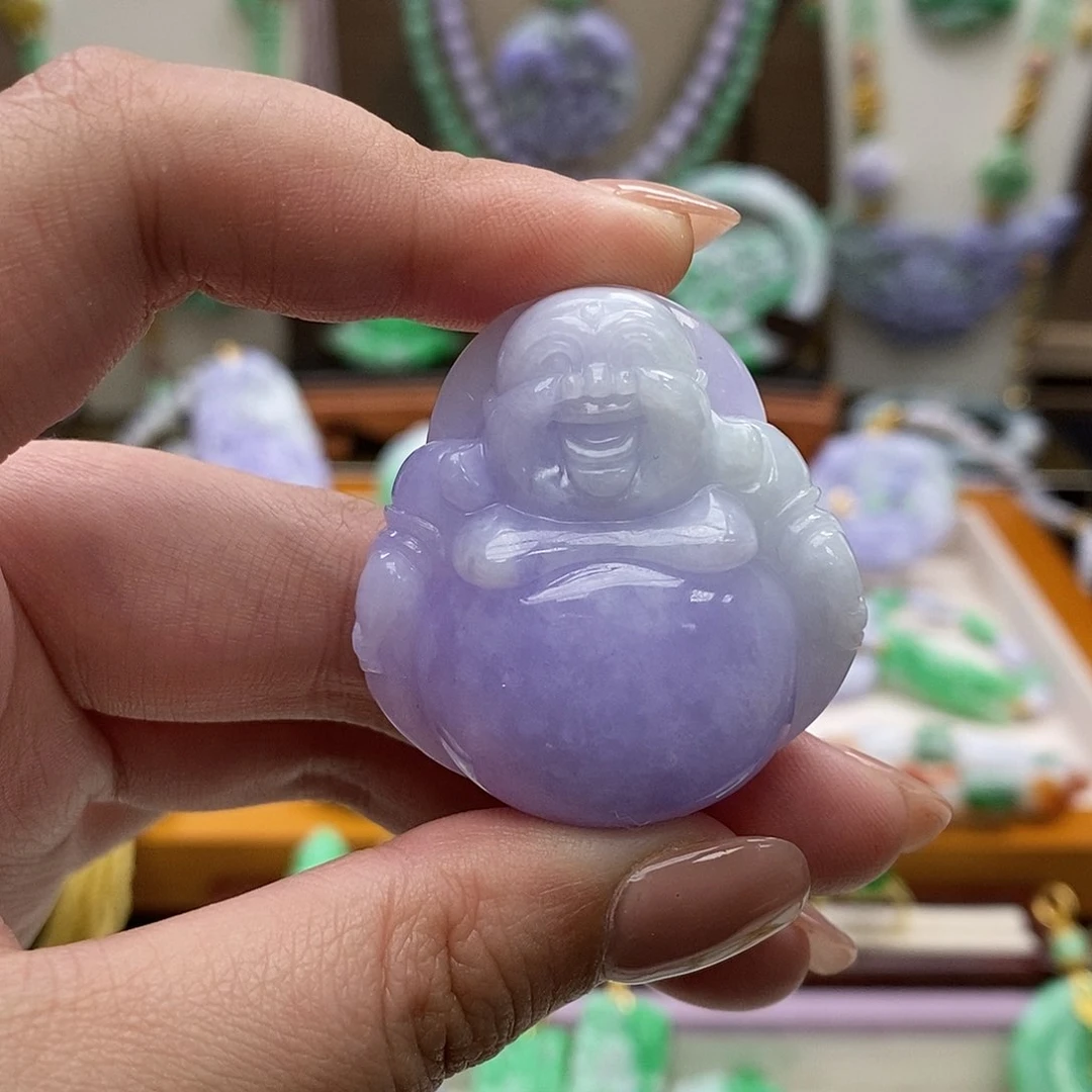 颈饰未镶嵌翡翠吊坠