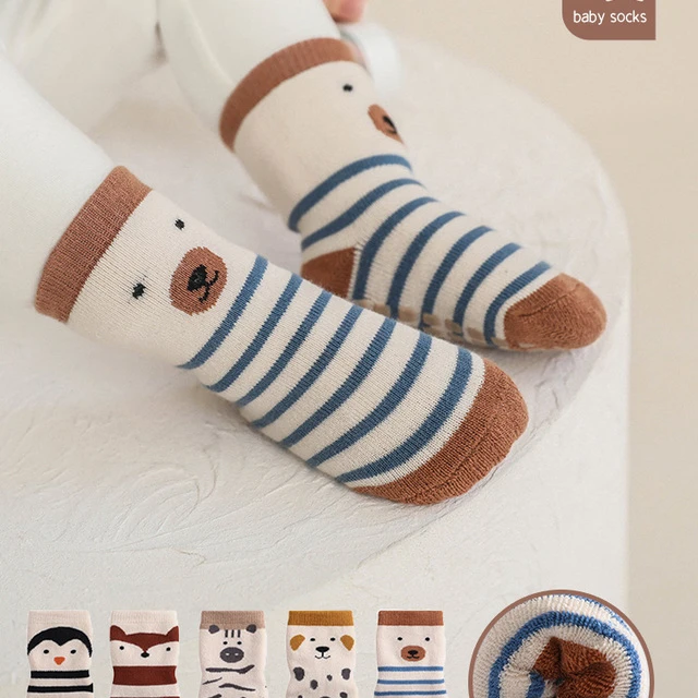 采购产品春秋冬季儿童地板袜室内加厚保温男孩和女孩袜幼儿袜婴儿