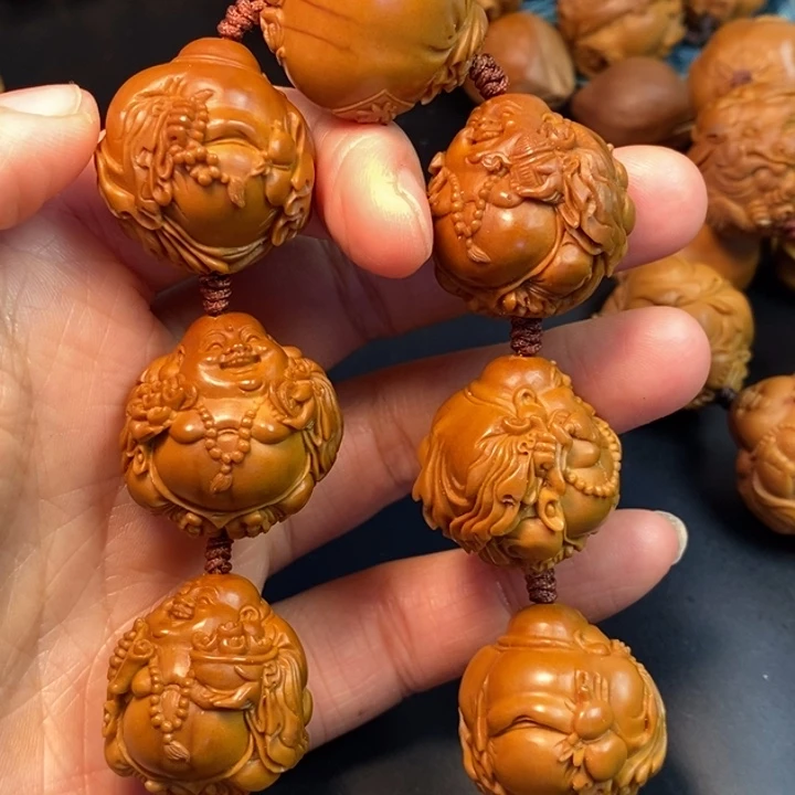 老***机橄榄核手串/手链弥勒手串