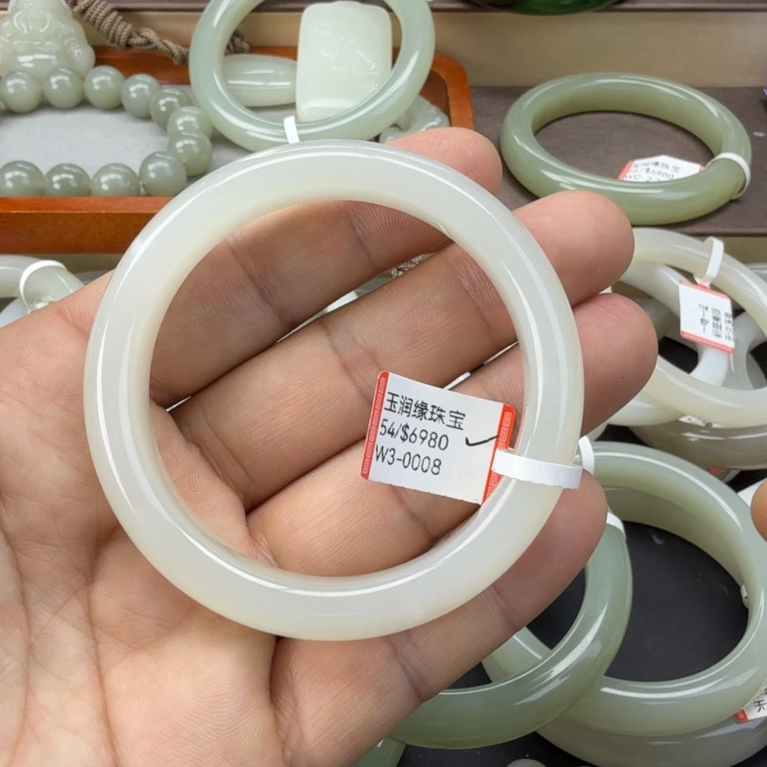 和田玉（糖玉）未镶嵌手链