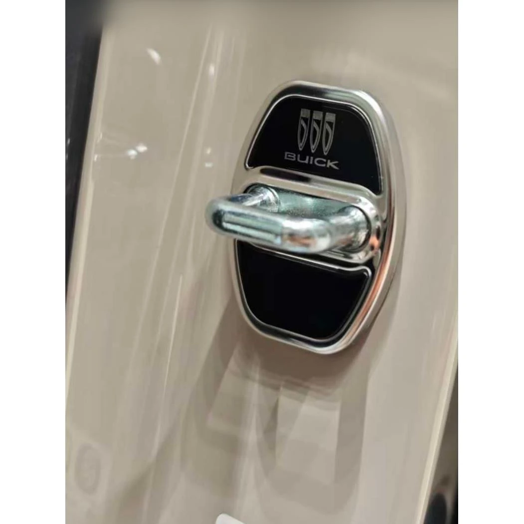 适用适用于别克至境L7不锈钢门锁保护盖车门锁保护缓存减震保护垫