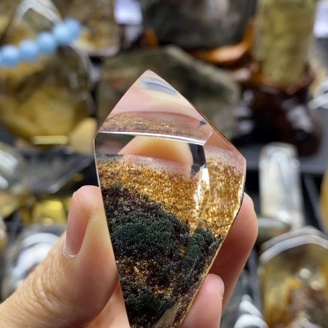 未镶嵌水晶珠宝半成品