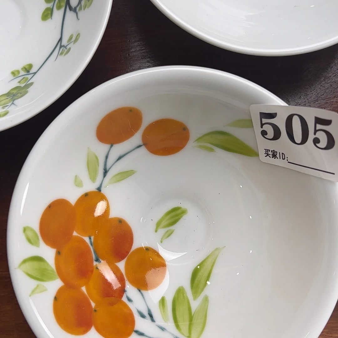 瓷片景德镇瓷器手工手绘制作