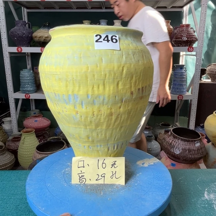 景德镇陶瓷花盆花器246