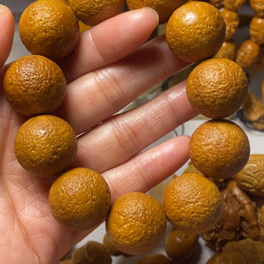 橄榄核手串/手链用****8橘子皮心想事成