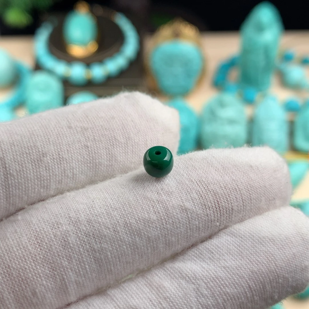 绿松石珠宝半成品未镶嵌