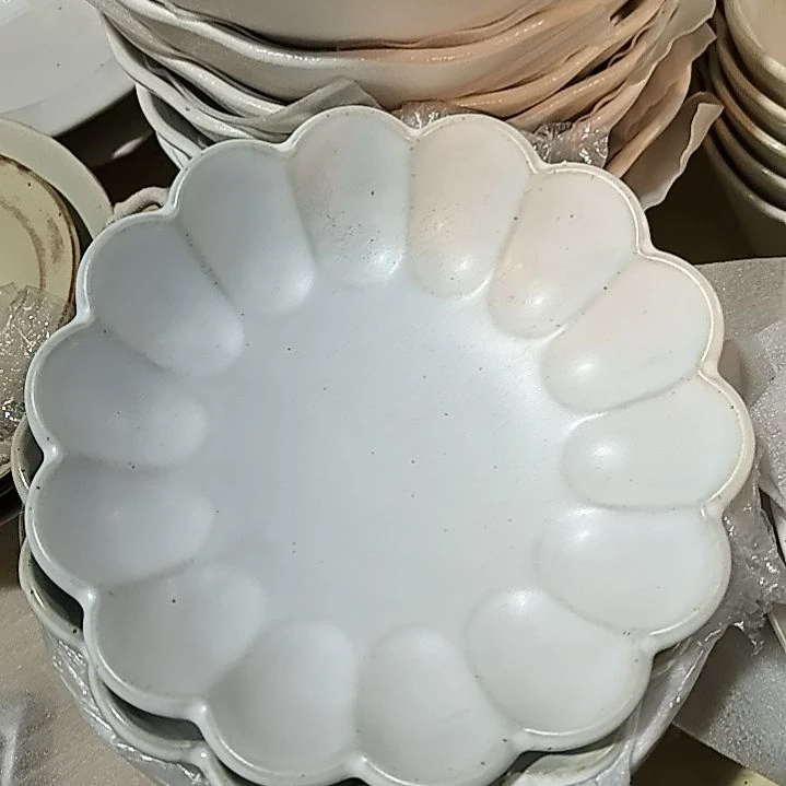 瓷片正品梨花深盘一个