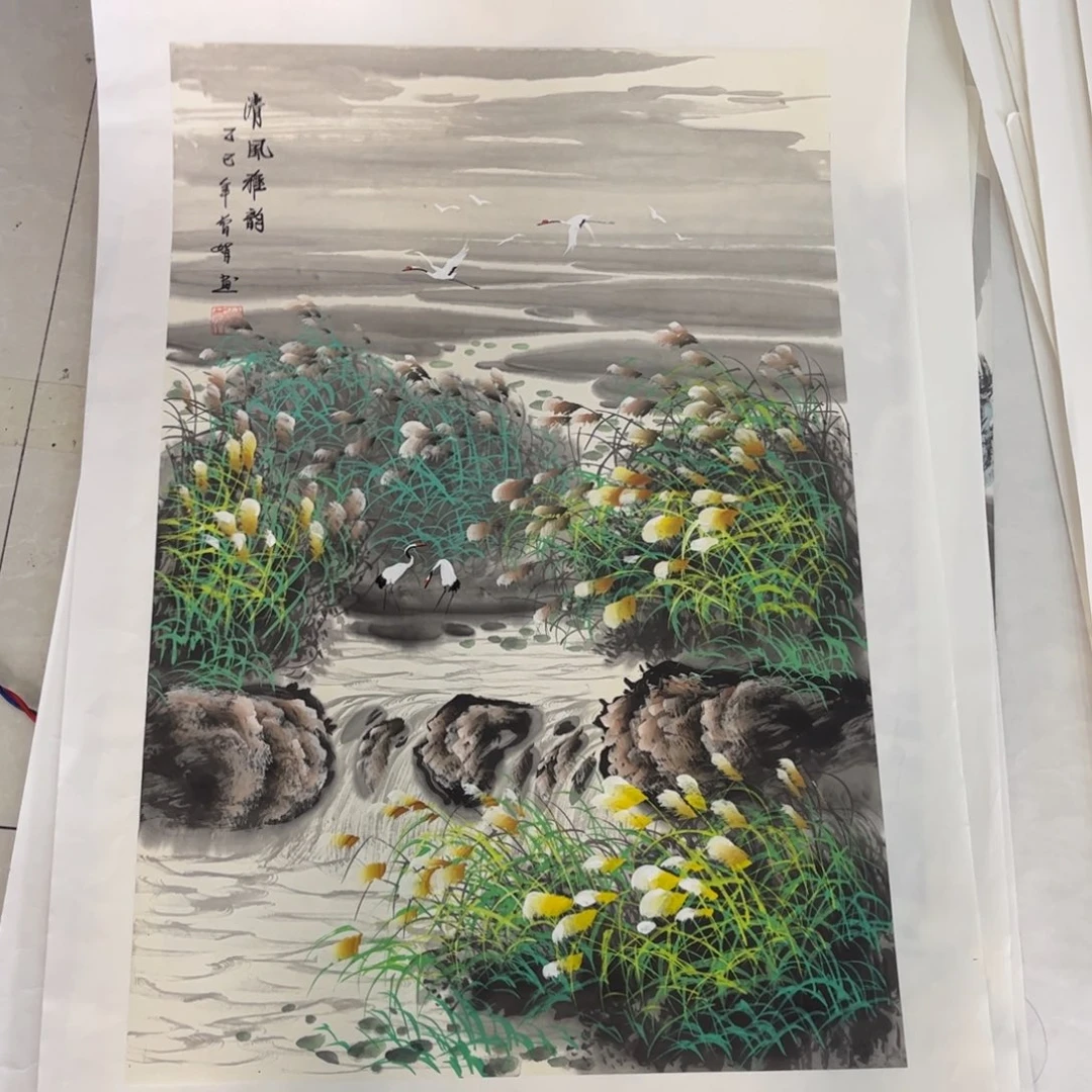 国画L精品国画作品