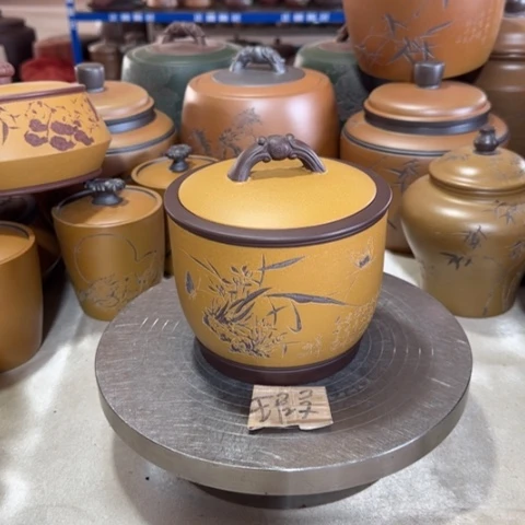 紫砂茶叶罐Y***g。。。。。。