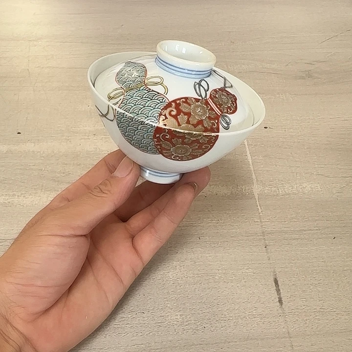 瓷片茶道具工艺品