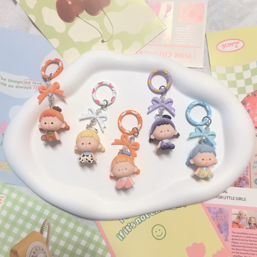 【开播宠粉福福价】随机萌粒手机可爱挂链盲盒宠垫片