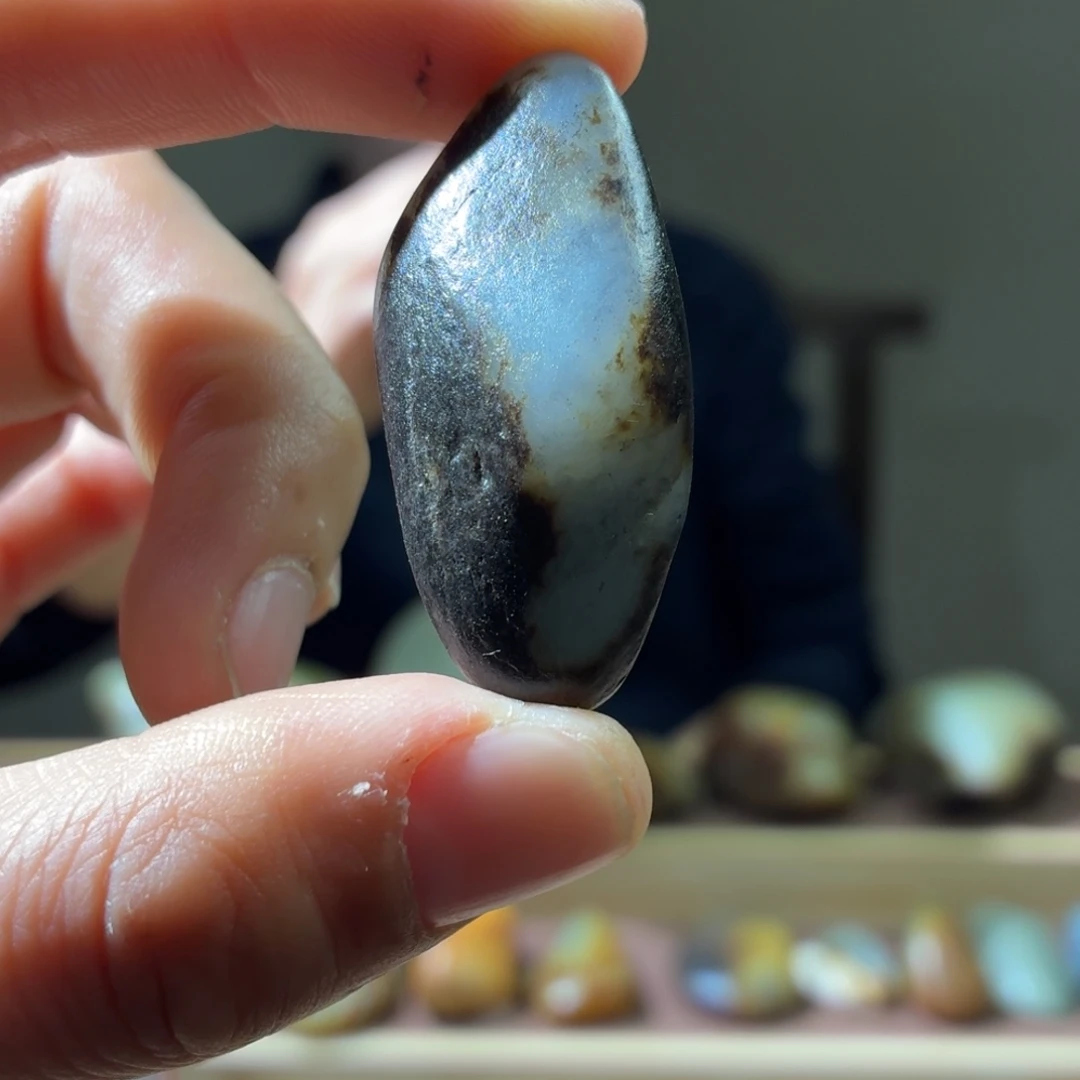 和田玉未镶嵌挂件15g