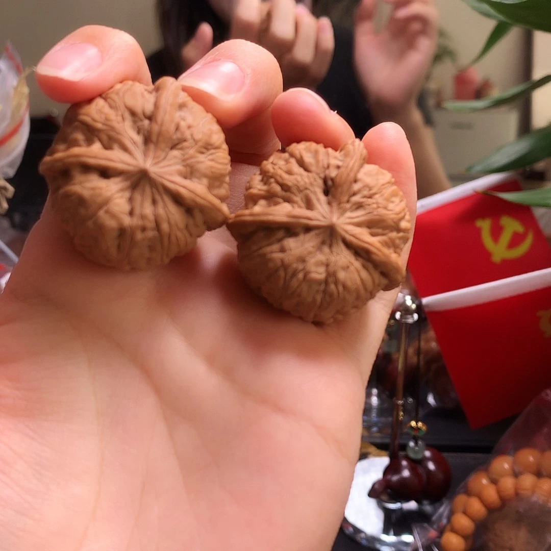 文玩核桃吊坠雨花石35