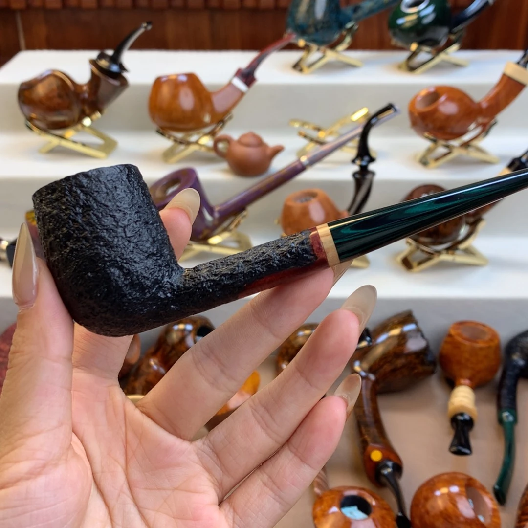 山***眸高品质石楠木烟斗