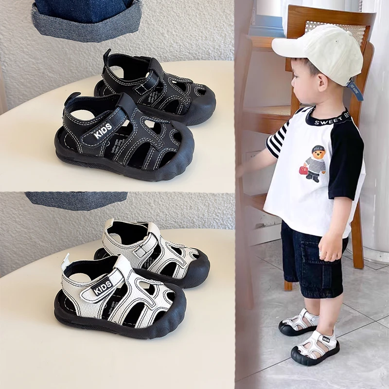 夏天1-3岁宝宝凉鞋男童鞋子儿童凉鞋宝宝鞋子凉鞋男童小孩鞋子学