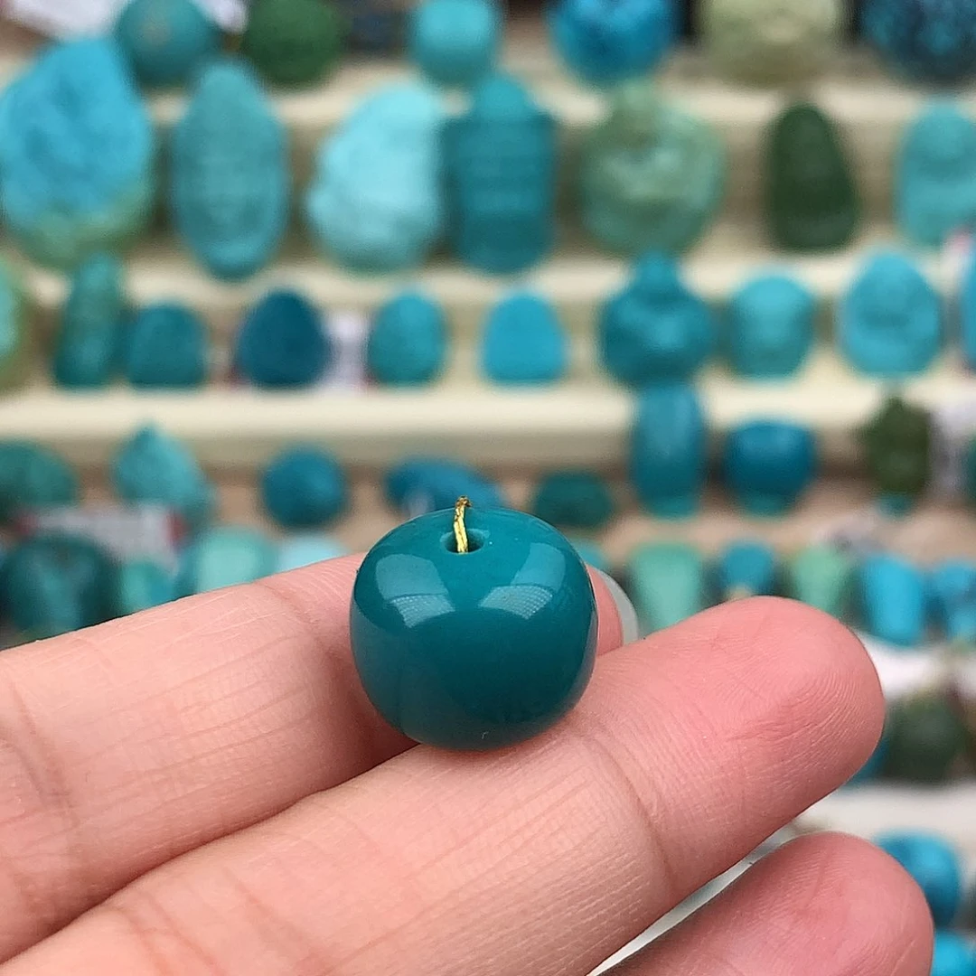 未镶嵌绿松石珠宝奇石13