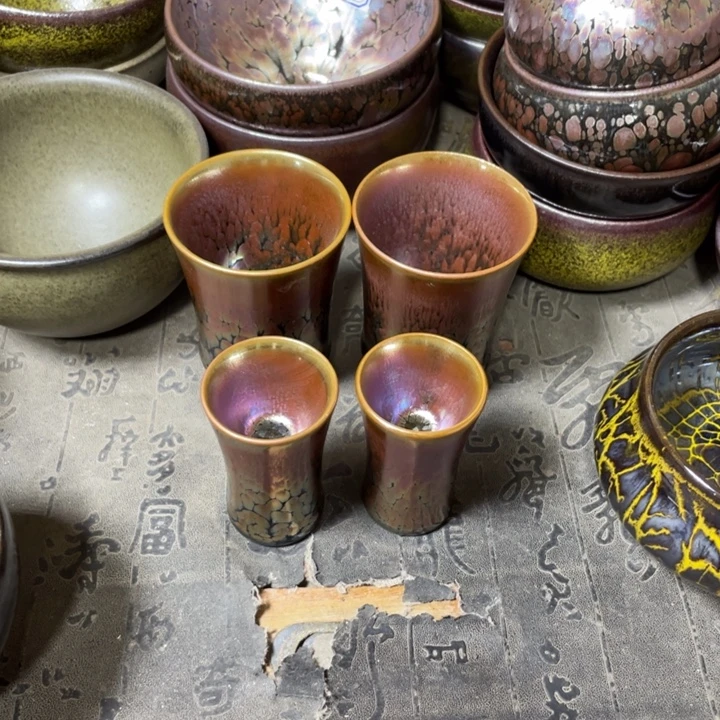 K***g茶盏建阳建盏微瑕油滴