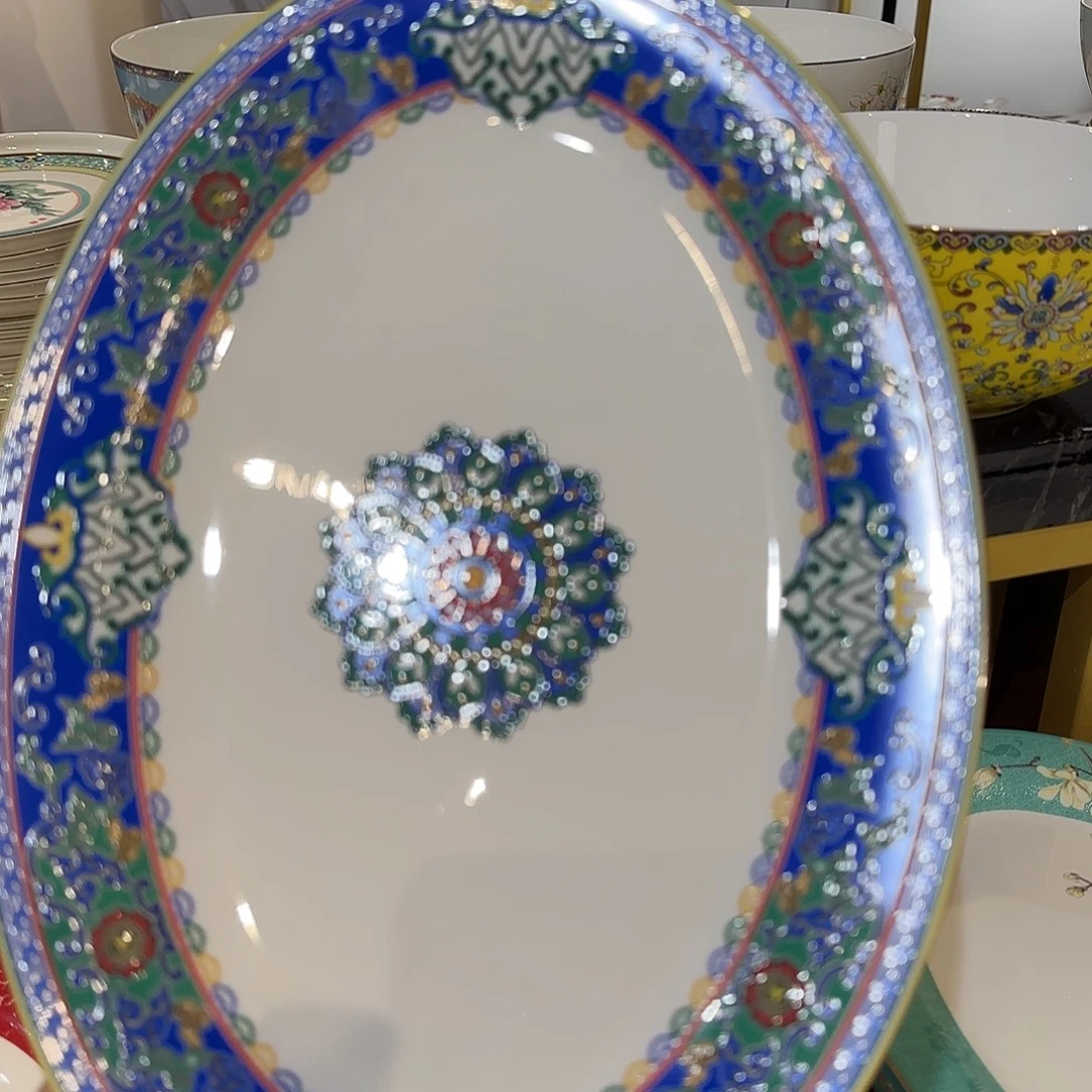 骨瓷珐琅彩工艺制作