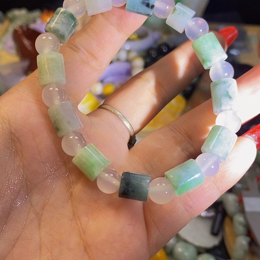 散珠翡翠天然翡翠
