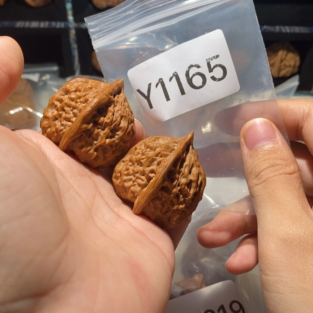 吊坠文玩核桃38全品观音渡