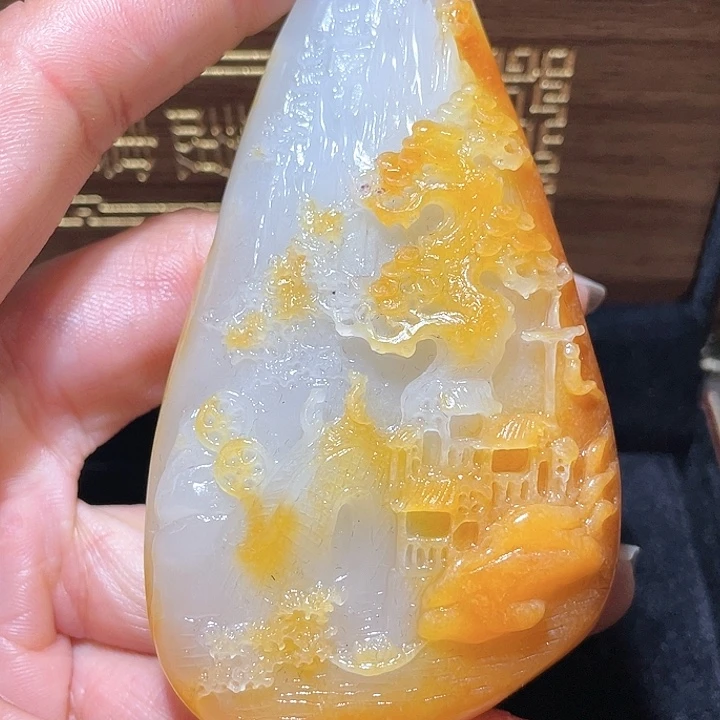 和田玉颈饰未镶嵌A7