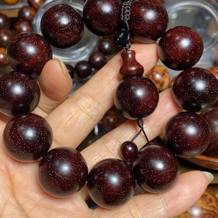 快***生檀香紫檀（小叶紫檀）紫檀满星星尺寸2.0