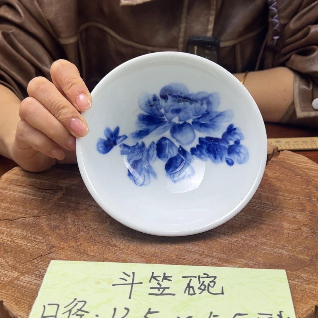 瓷片景德镇陶瓷手工手绘制作