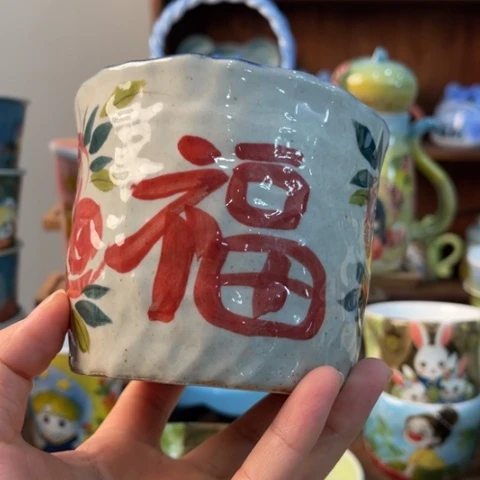 炉景德镇釉下手绘陶瓷