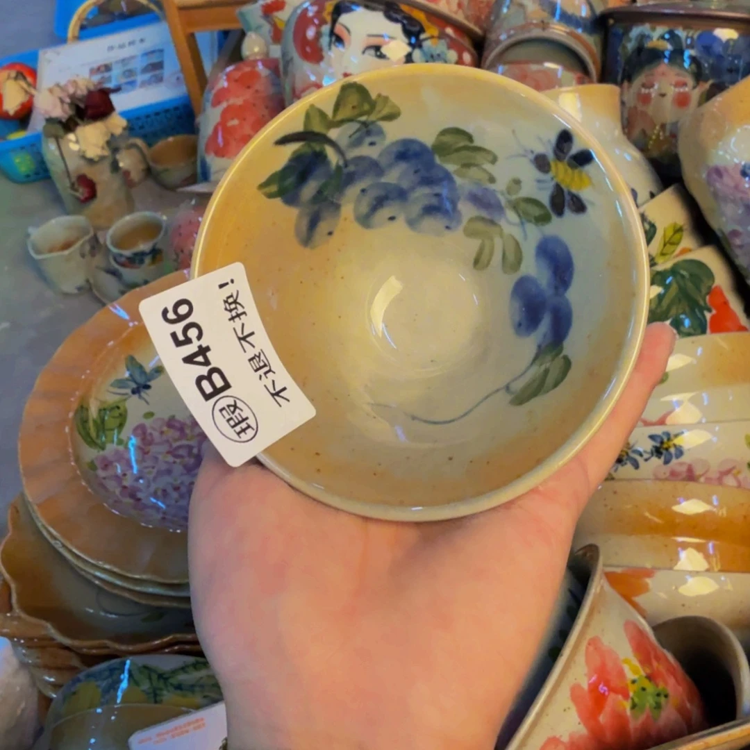 瓷片景德镇陶瓷手工手绘