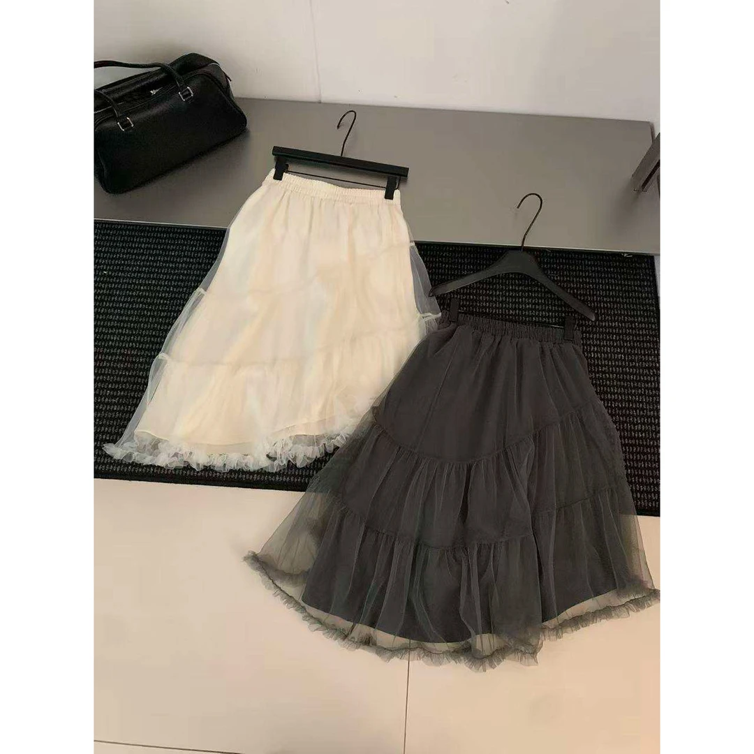 90751女装韩版时尚百搭半身裙