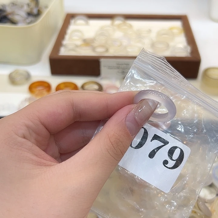 玛瑙/玉髓合金戒指79港15